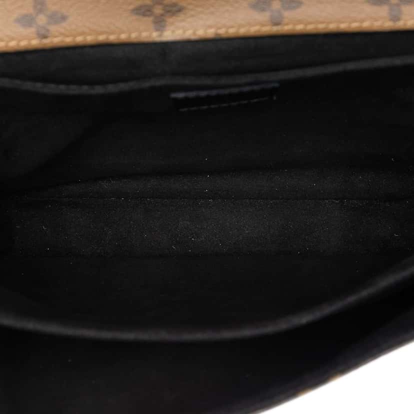 Louis Vuitton Monogram Reverse Pochette Metis Brown Very good condition - Model View