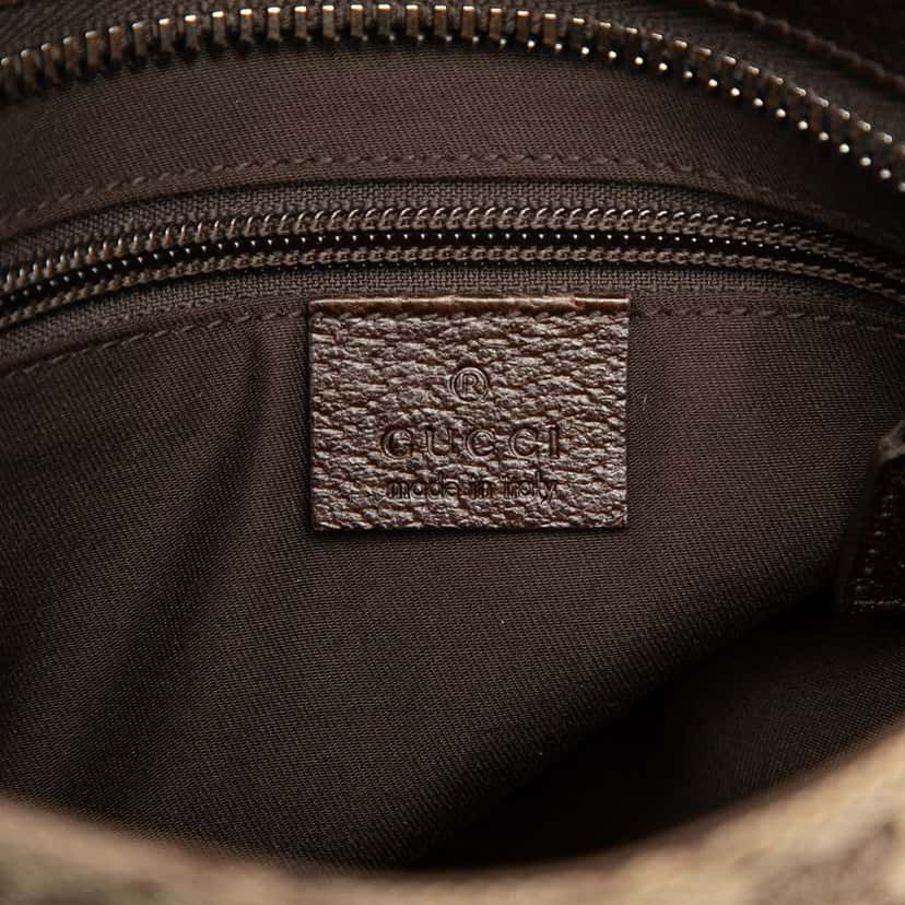 Gucci GG Canvas Crossbody Beige Canvas Very good condition - Box View