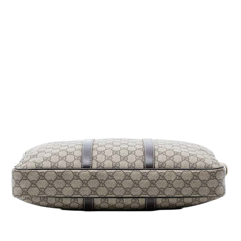 Gucci GG Supreme Business Bag Beige Canvas Very good condition - Inside View