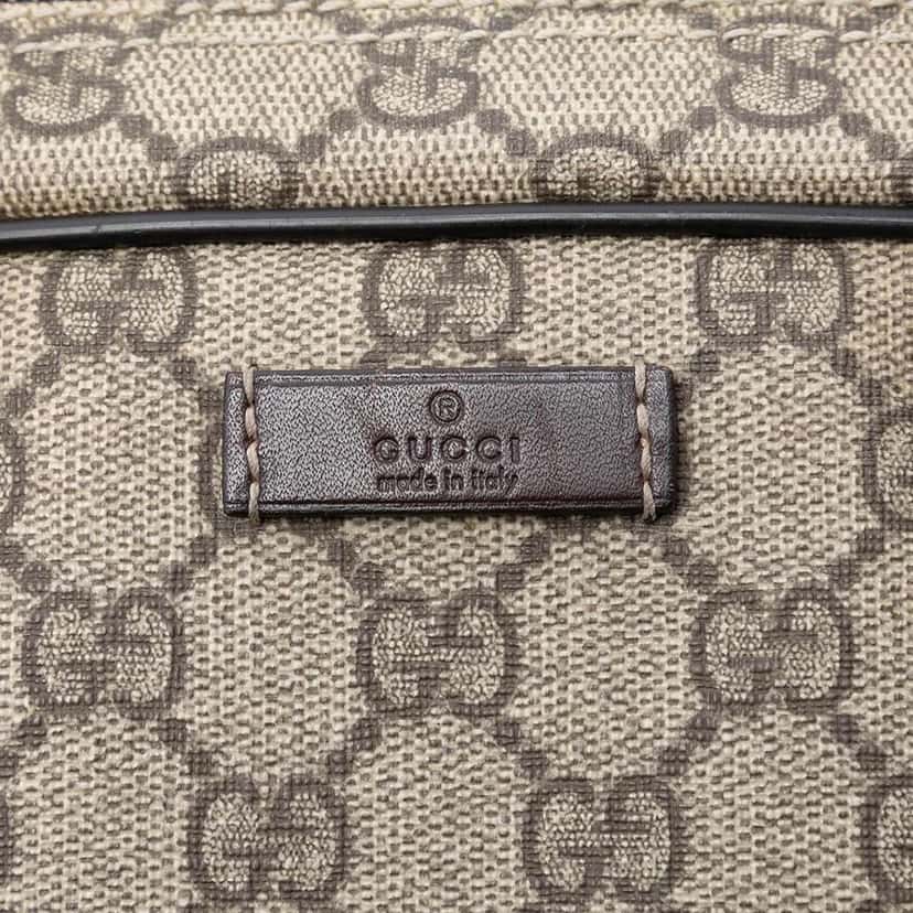Gucci GG Supreme Business Bag Beige Canvas Very good condition - Box View