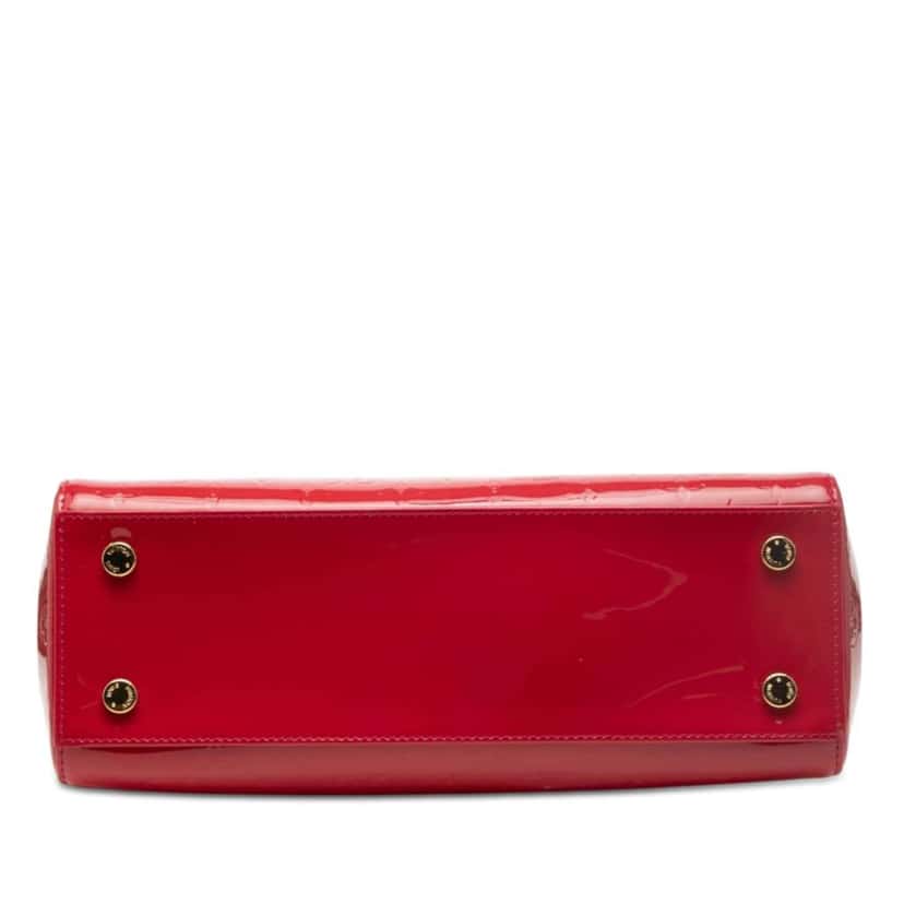 Louis Vuitton Monogram Vernis Brea MM Red Leather Very good condition - Inside View
