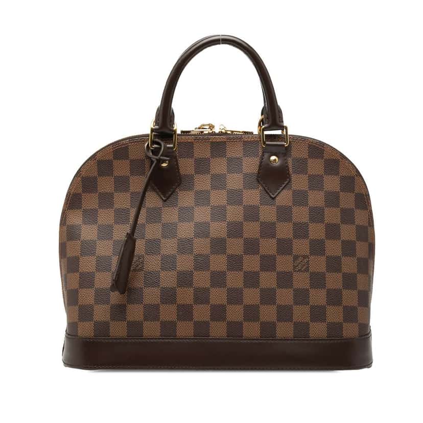 Louis Vuitton Damier Ebene Alma PM Brown Very good condition - Front View