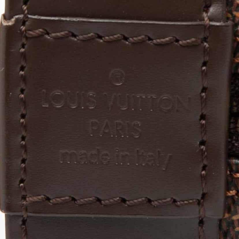Louis Vuitton Damier Ebene Alma PM Brown Very good condition - Box View