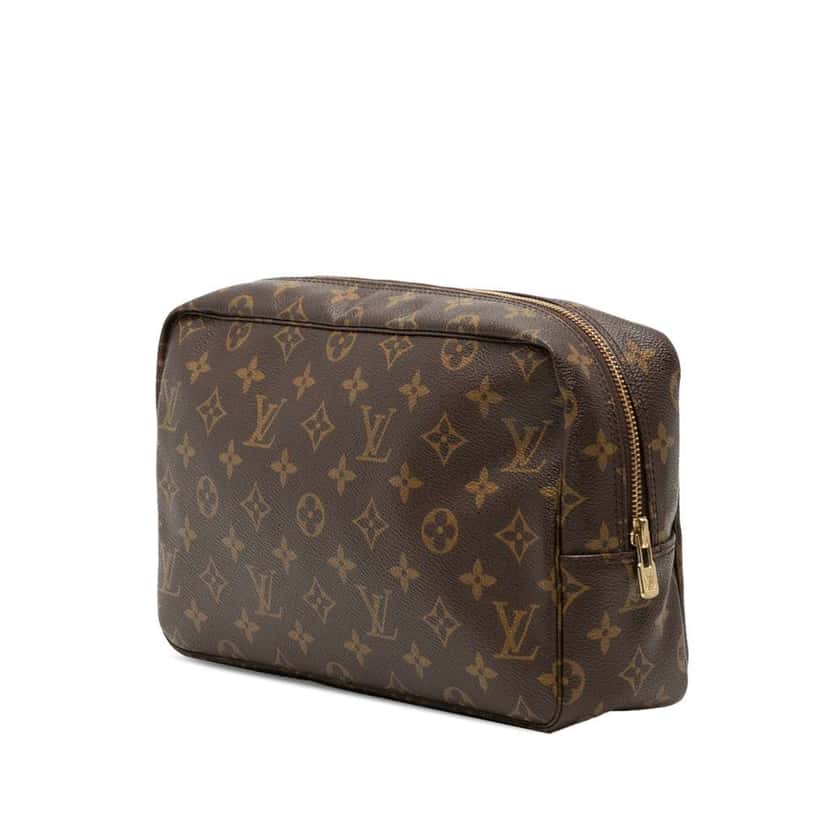 Louis Vuitton Monogram Trousse Toilette 28 Brown Very good condition - Back View