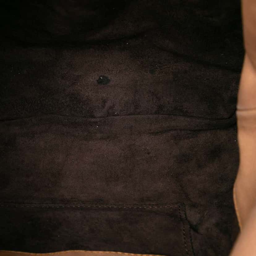 Bottega Veneta Leather Braided Shoulder Bag Brown Leather Very good condition - Model View