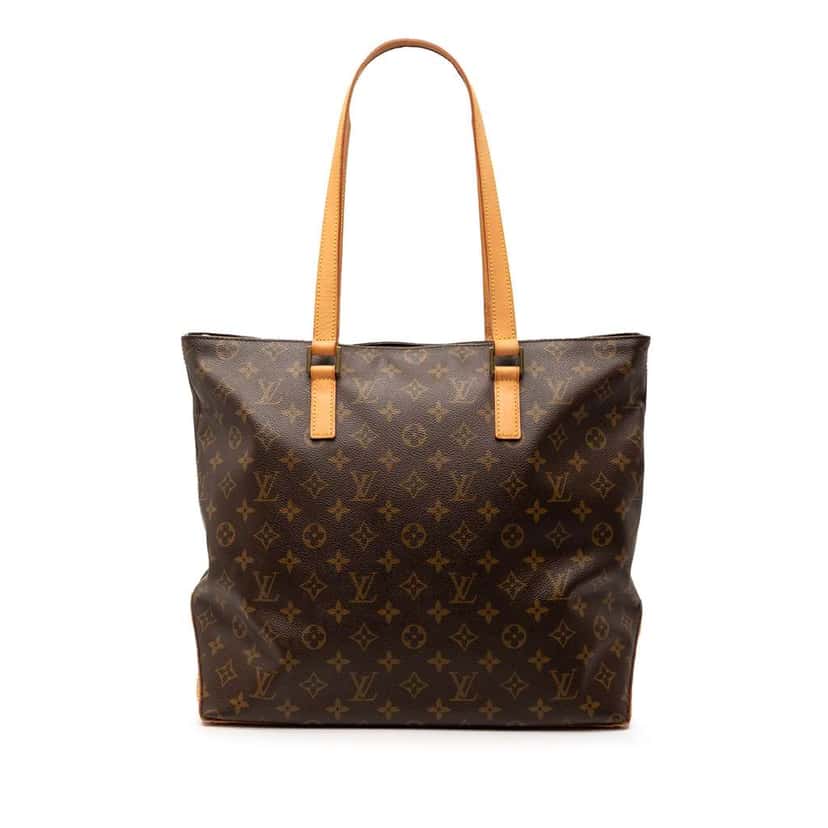 Louis Vuitton Monogram Cabas Mezzo Brown Very good condition - Front View