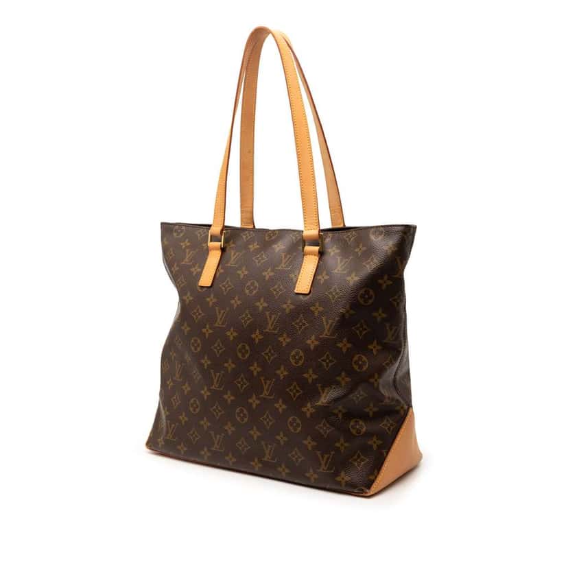 Louis Vuitton Monogram Cabas Mezzo Brown Very good condition - Back View