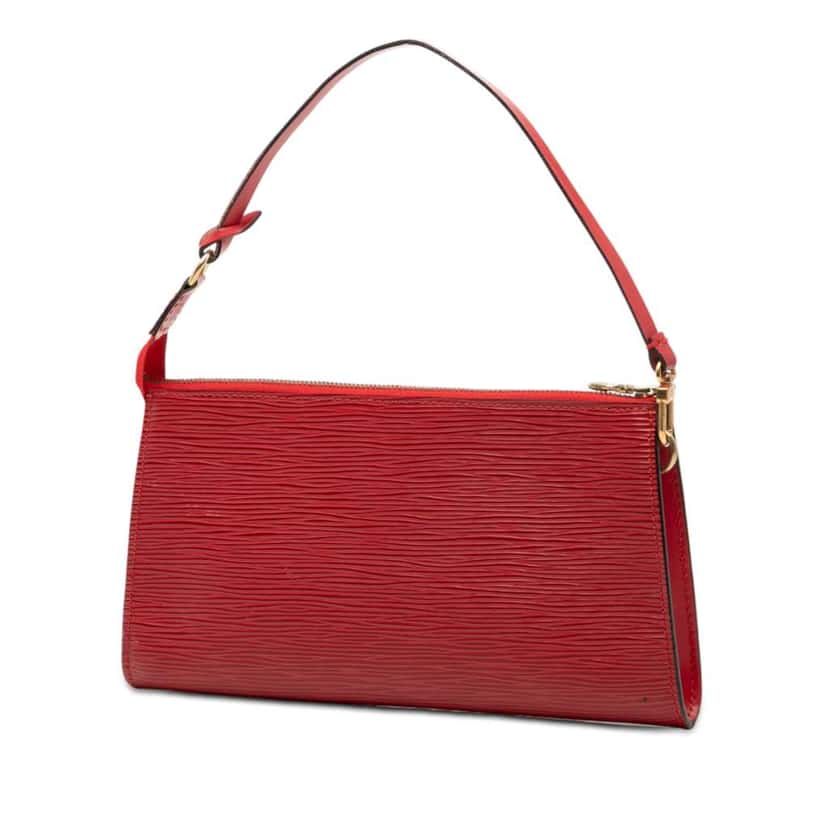 Louis Vuitton Epi Pochette Accessoires Red Leather Very good condition - Back View
