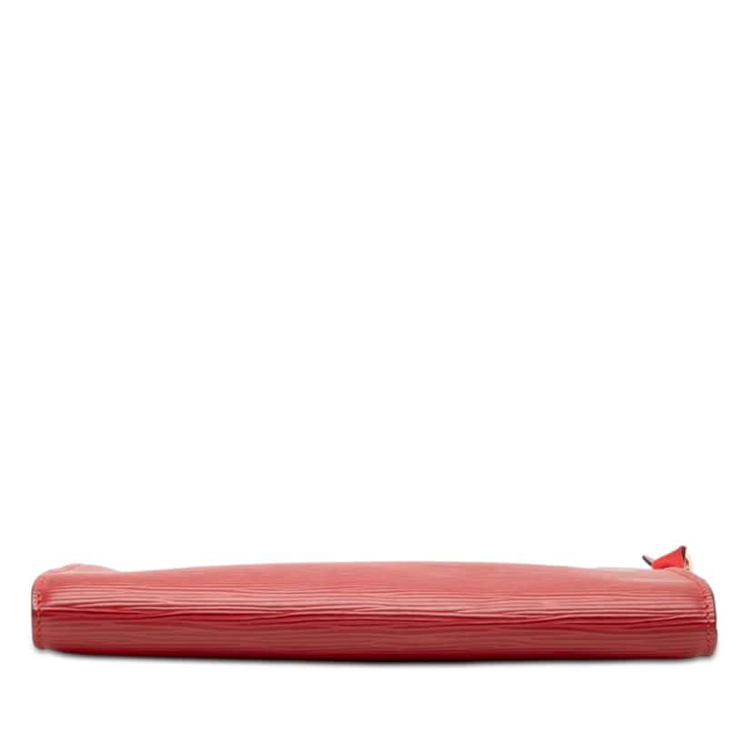 Louis Vuitton Epi Pochette Accessoires Red Leather Very good condition - Inside View