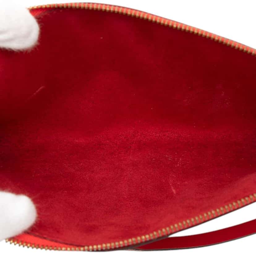 Louis Vuitton Epi Pochette Accessoires Red Leather Very good condition - Model View