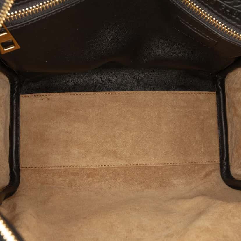 Loewe Studio Ghibli Spirited Away No Face Canvas and Leather Amazona 19 Black Canvas Very good condition - Model View