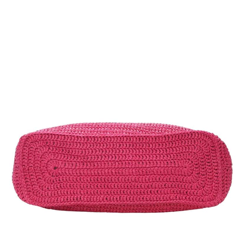 Saint Laurent Raffia Rive Gauche Tote Pink Never worn - Box View