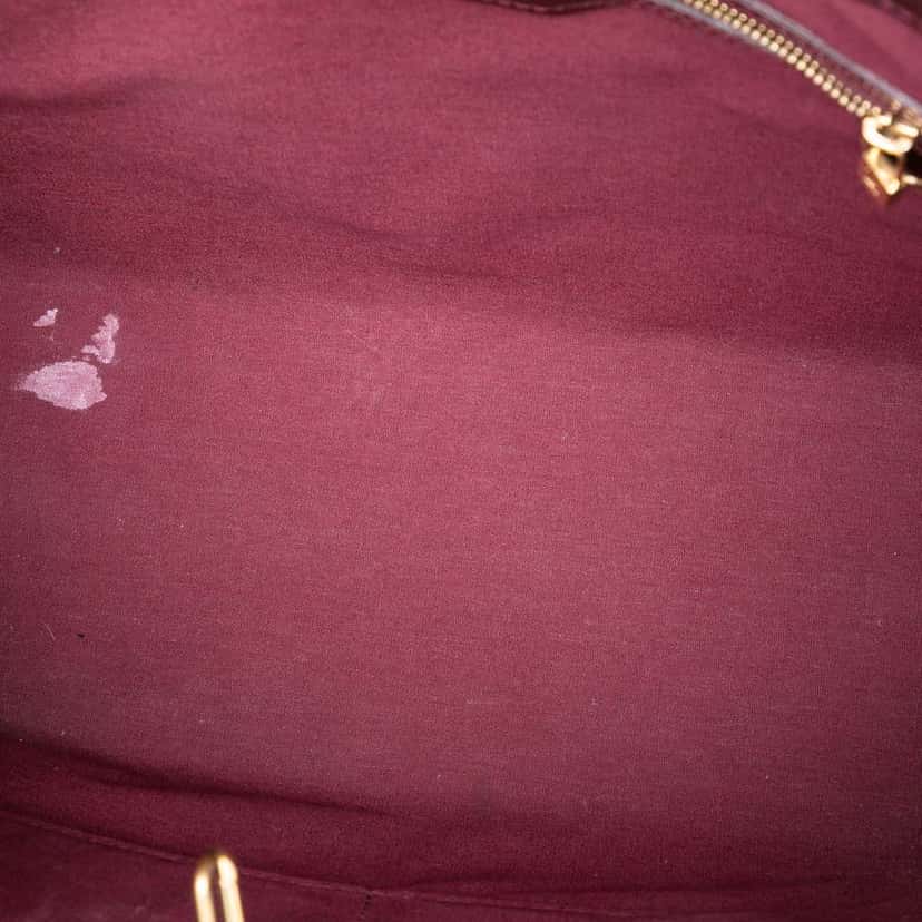 Louis Vuitton Monogram Vernis Wilshire MM Purple Leather Very good condition - Model View