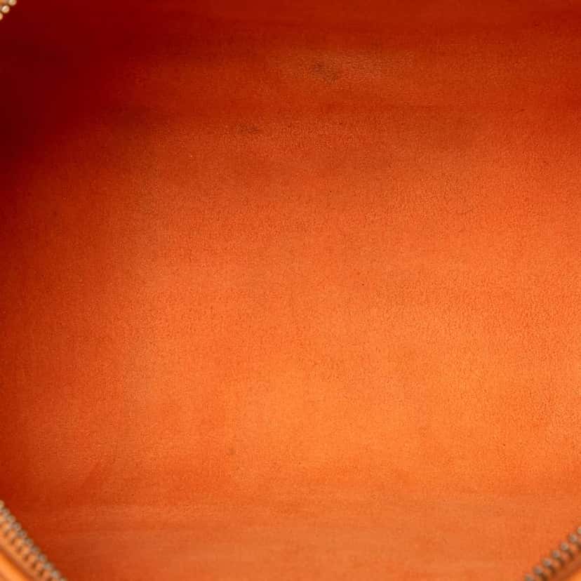 Louis Vuitton Epi Soufflot Orange Leather Very good condition - Model View