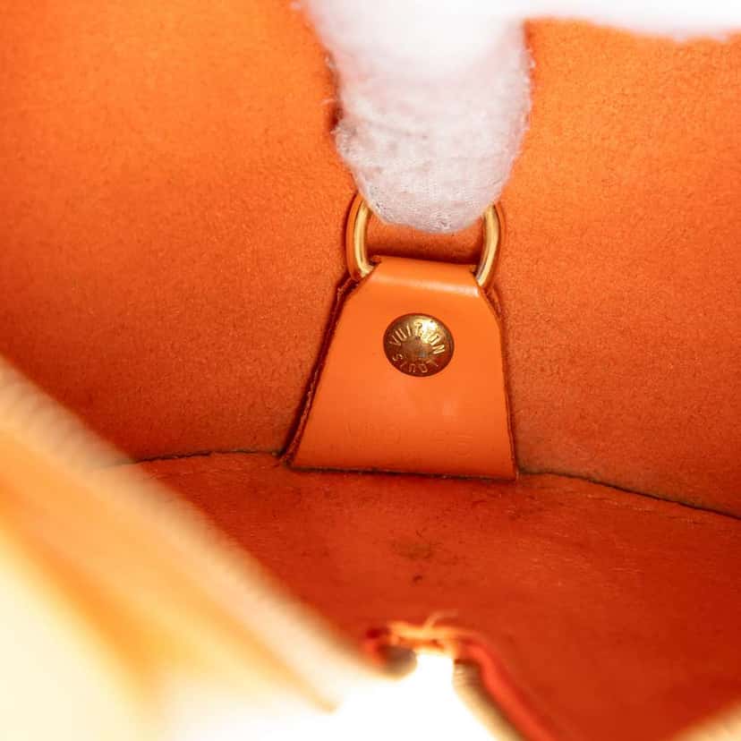 Louis Vuitton Epi Soufflot Orange Leather Very good condition - Box View