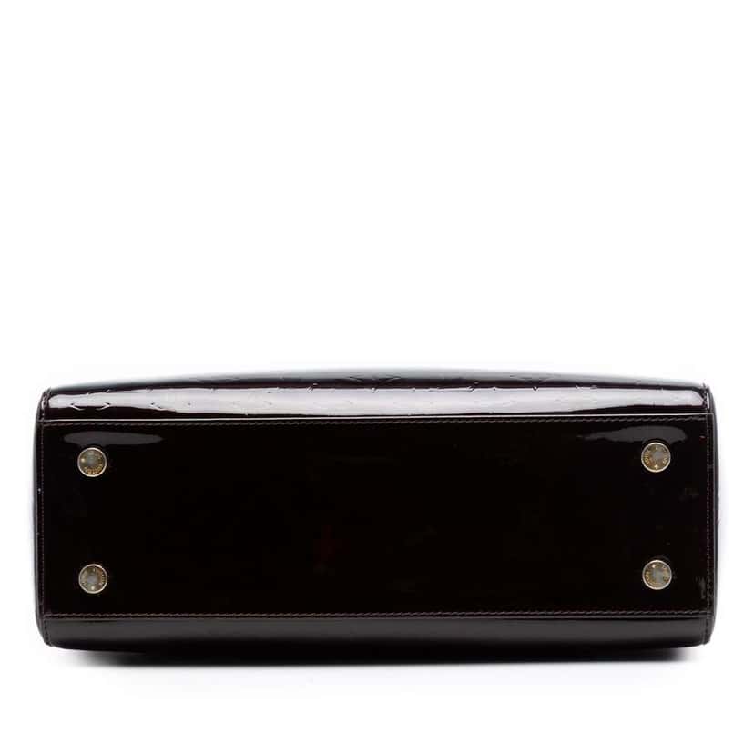 Louis Vuitton Monogram Vernis Brea MM Purple Leather Very good condition - Inside View