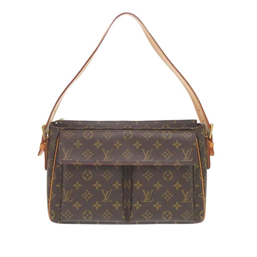 Louis Vuitton Monogram Viva Cite GM Brown Very good condition - Front View