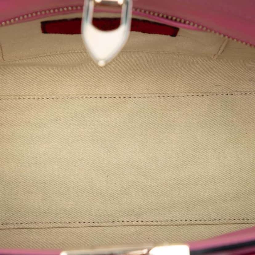 Valentino Mini Leather Rockstud Double Handle Tote Pink Leather Very good condition - Model View