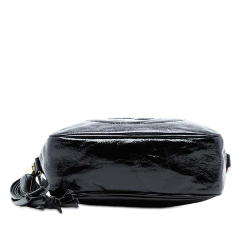 Gucci Patent Soho Disco Crossbody Black Leather Very good condition - Inside View