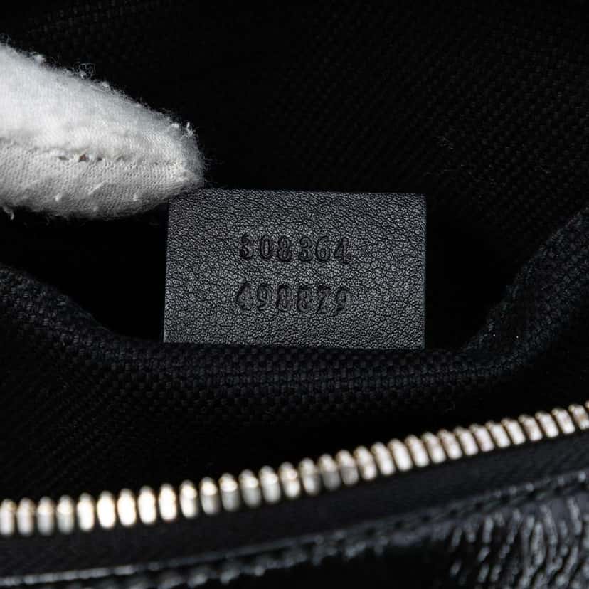 Gucci Patent Soho Disco Crossbody Black Leather Very good condition - Box View