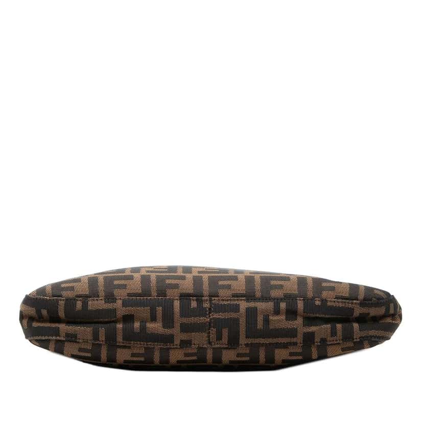 Fendi Zucca Canvas Shoulder Bag Brown Canvas Very good condition - Inside View