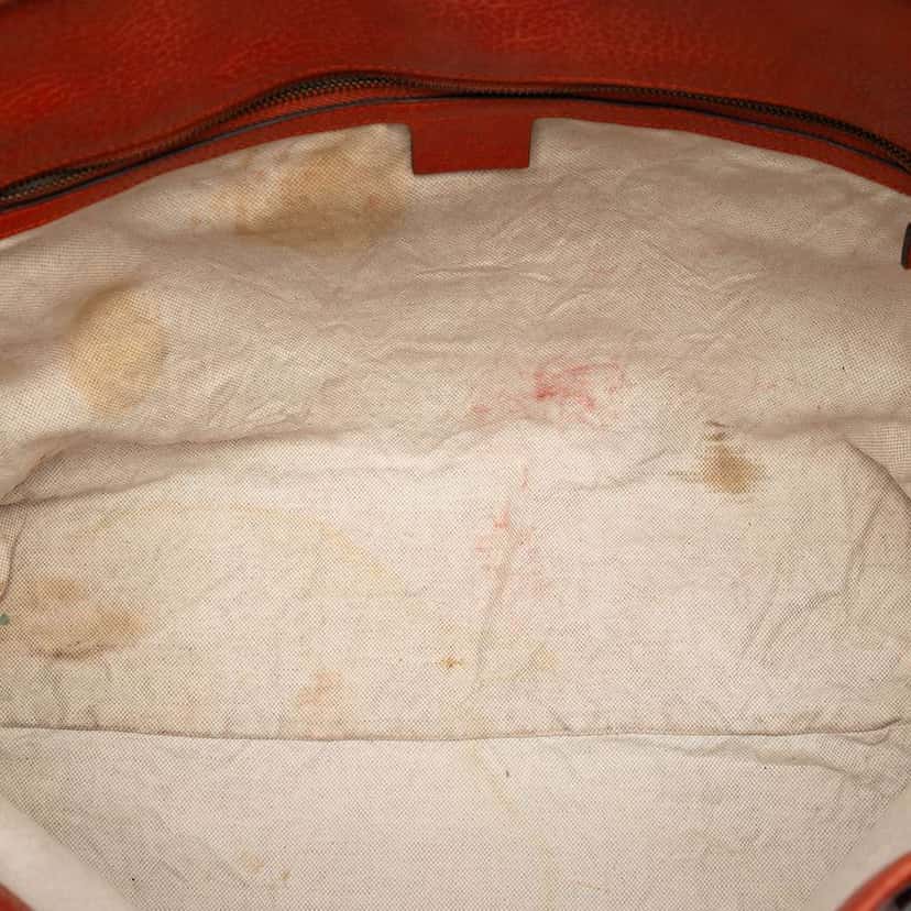 Gucci Large GG Canvas Laidback Crafty Tote Beige Canvas Very good condition - Model View