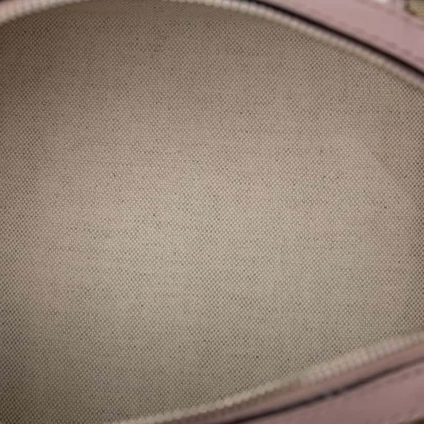 Gucci Small GG Canvas Web Joy Boston Bag Beige Very good condition - Model View