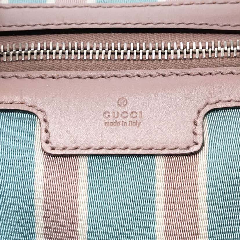 Gucci Small GG Canvas Web Joy Boston Bag Beige Very good condition - Box View