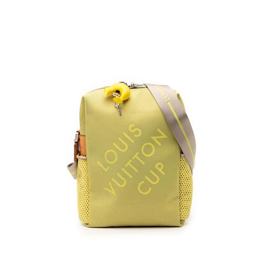 Louis Vuitton 2003 Damier Geant Weatherly Americas Cup Green Canvas Very good condition - Front View