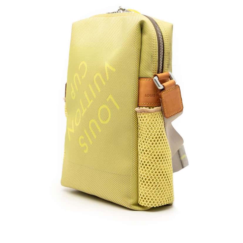 Louis Vuitton 2003 Damier Geant Weatherly Americas Cup Green Canvas Very good condition - Back View