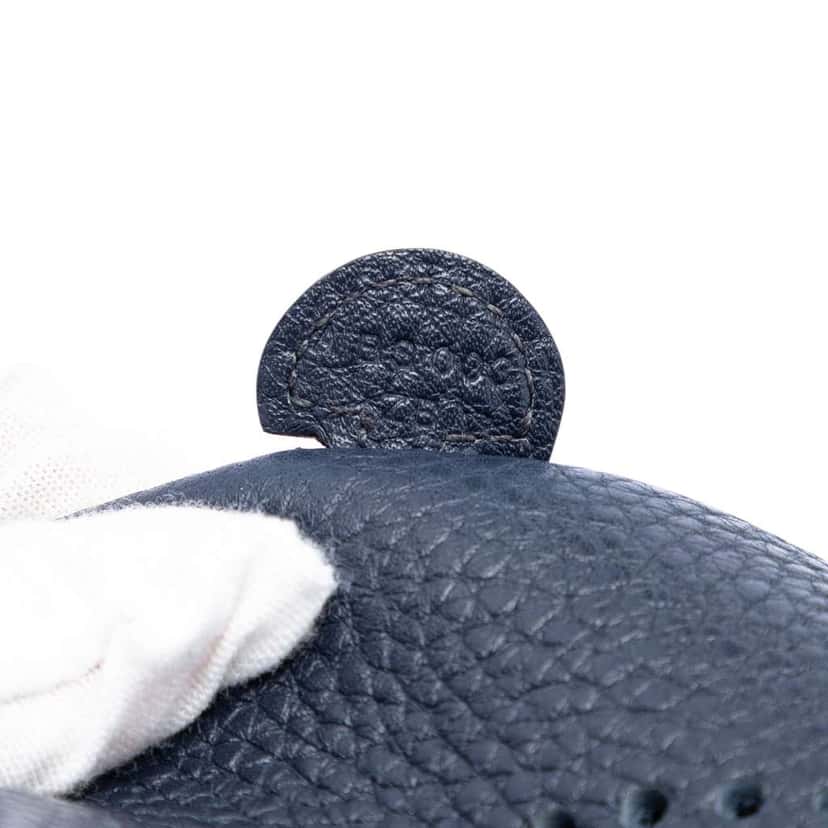 Hermès Clemence Evelyne I TPM Blue Leather Very good condition - Box View