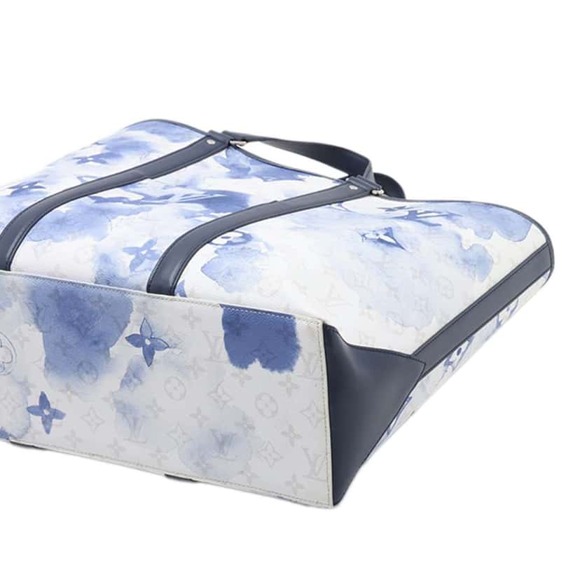 Louis Vuitton Monogram Watercolor Weekend Tote GM Blue Very good condition - Inside View