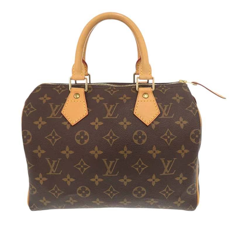 Louis Vuitton Monogram Speedy 25 Brown Very good condition - Back View