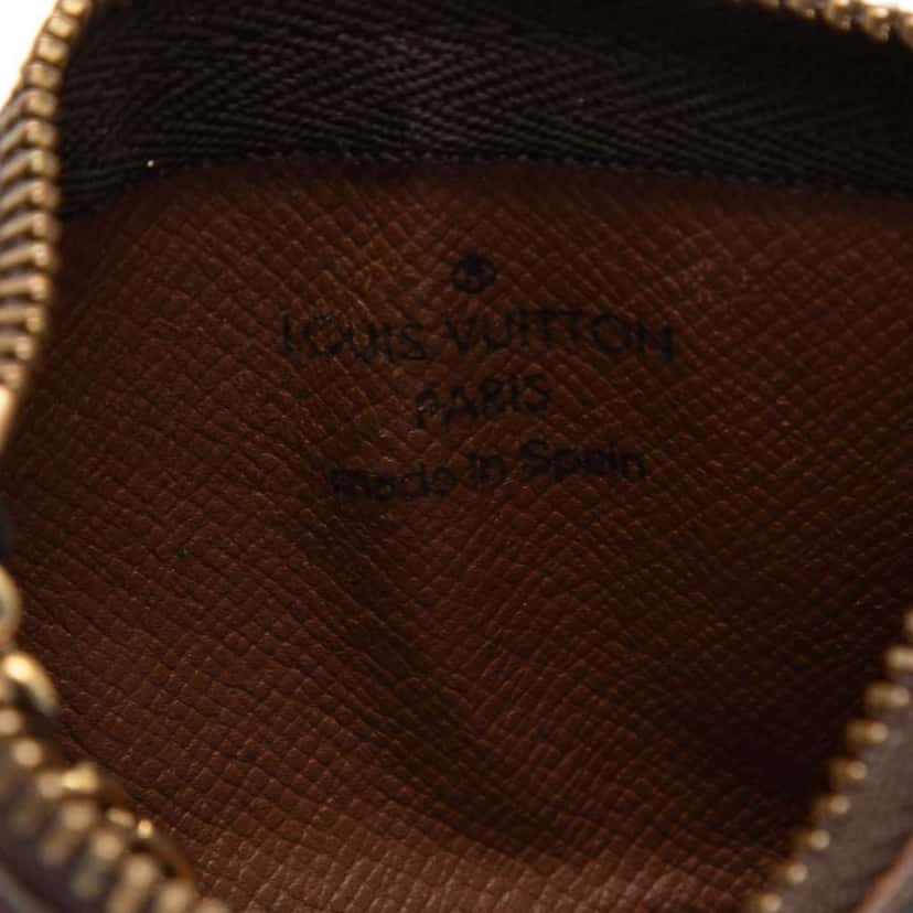 Louis Vuitton Monogram Key Pouch Brown Very good condition - Box View