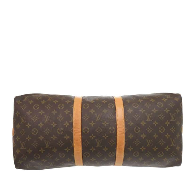 Louis Vuitton Monogram Keepall Bandouliere 55 Brown Very good condition - Inside View