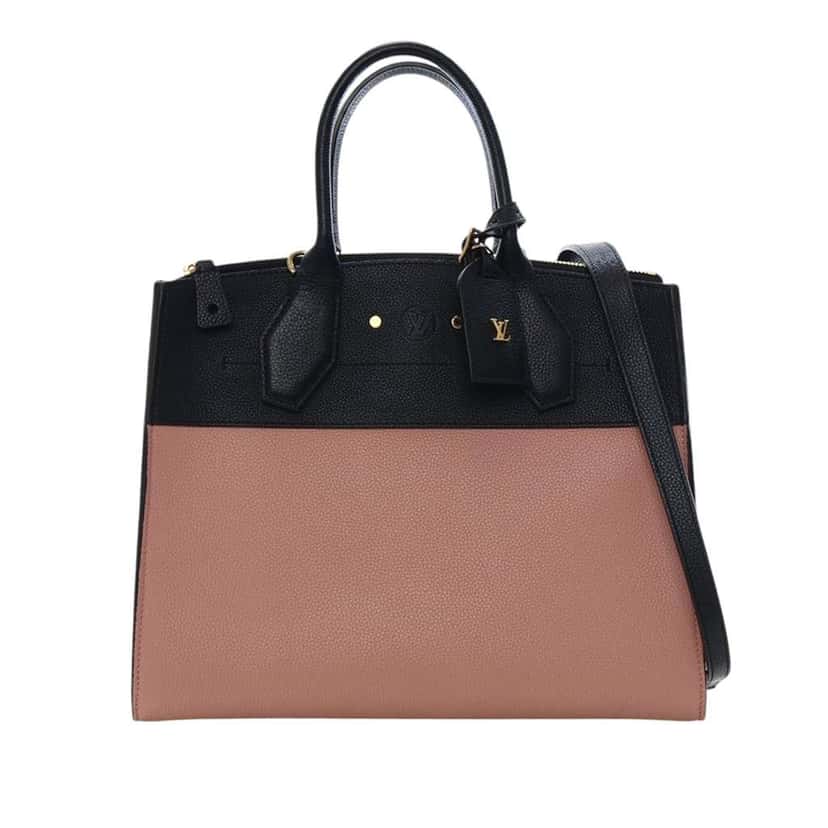 Louis Vuitton City Steamer MM Pink Leather Very good condition - Front View