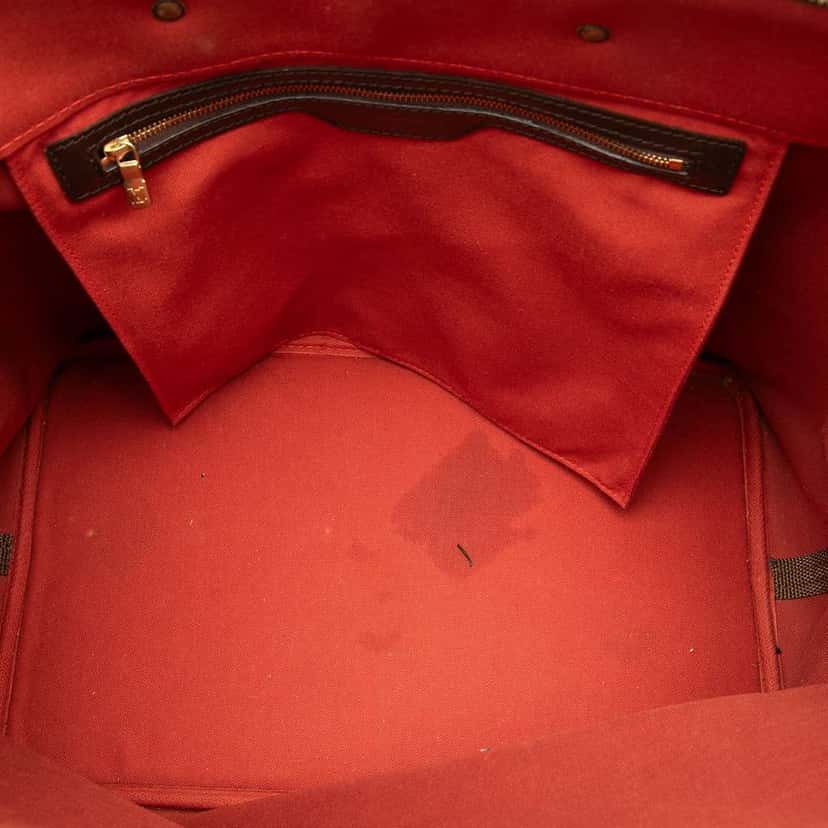 Louis Vuitton Damier Ebene Greenwich PM Brown Good condition - Model View