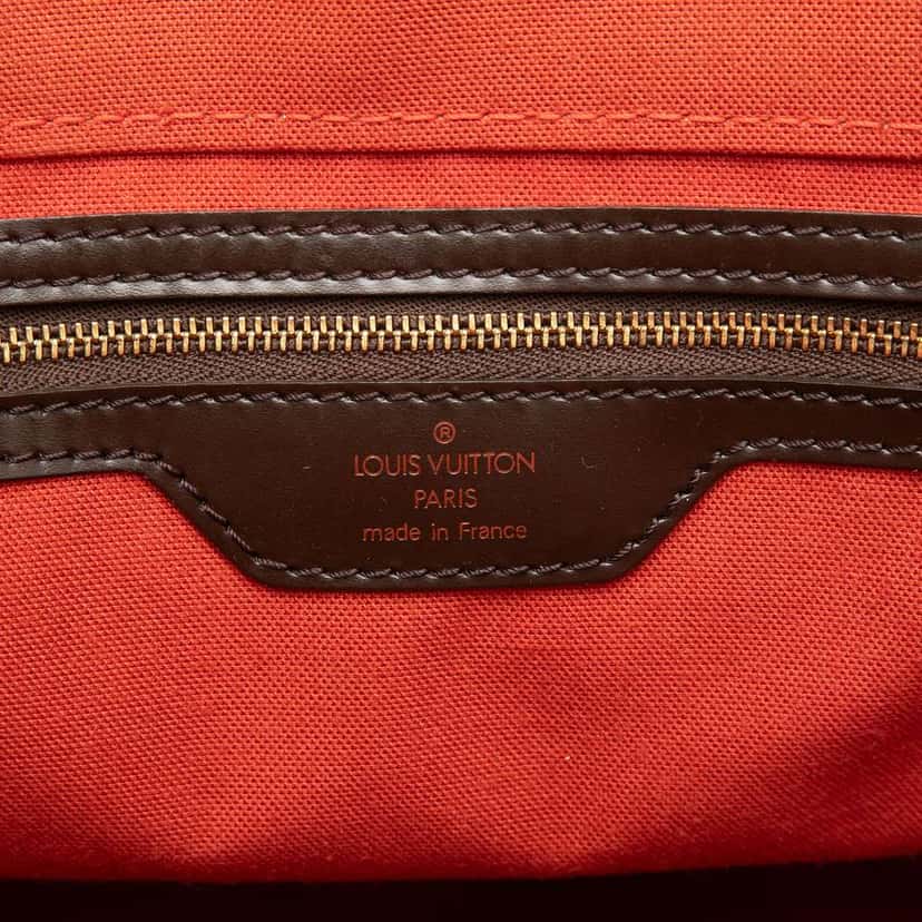 Louis Vuitton Damier Ebene Greenwich PM Brown Good condition - Box View