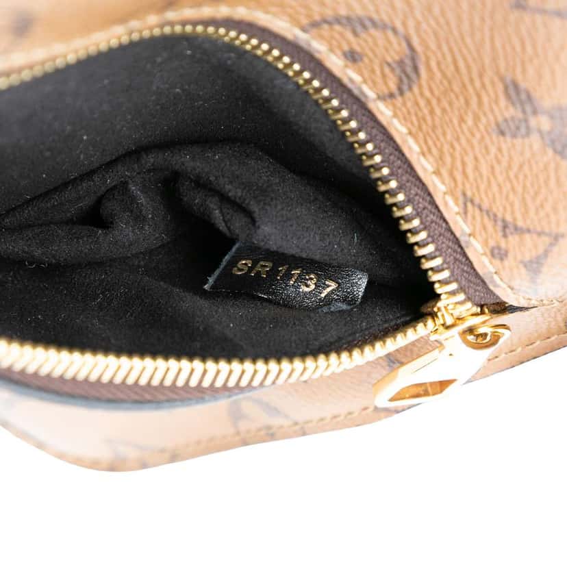 Louis Vuitton Monogram Reverse Pochette Metis Brown Very good condition - Box View