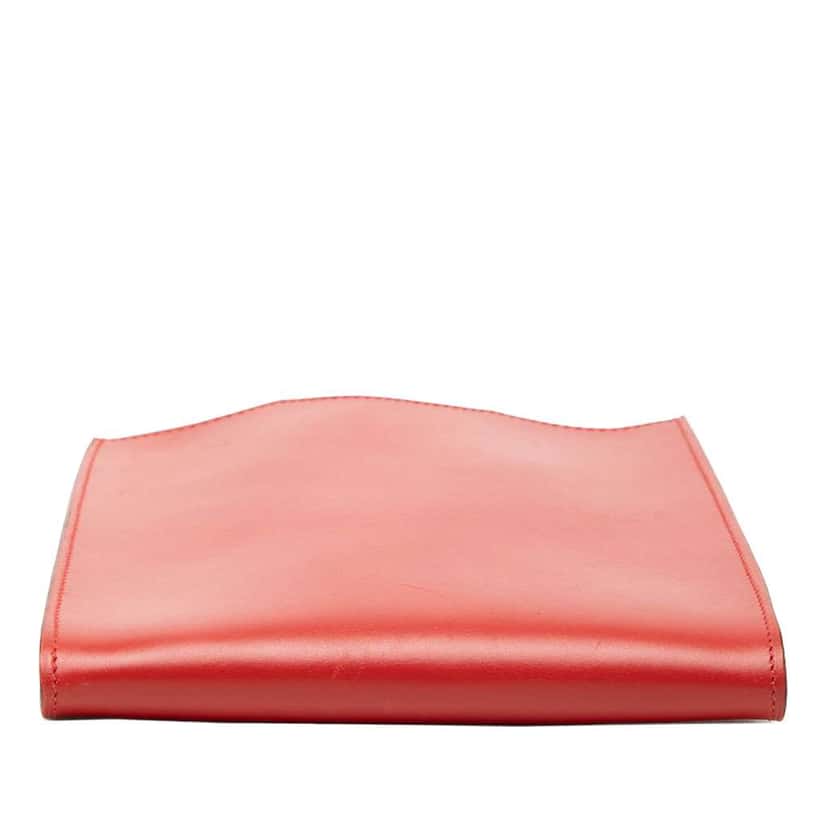 Hermès Box Calf Onimaitou Red Leather Very good condition - Inside View