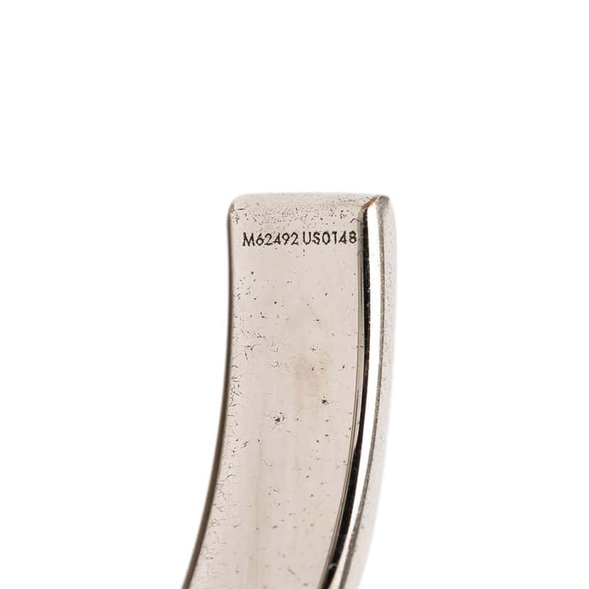 Louis Vuitton Brass Damier Colors Cuff Bracelet Silver Brass Very good condition - Box View