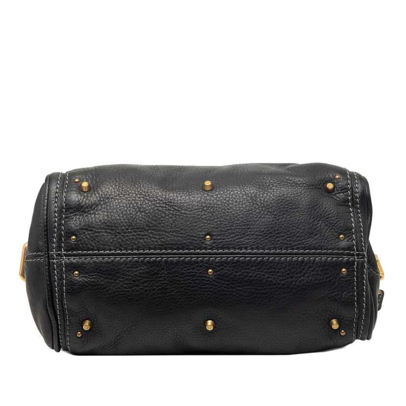 Chloé Mini Leather Paddington Satchel Black Leather Very good condition - Inside View