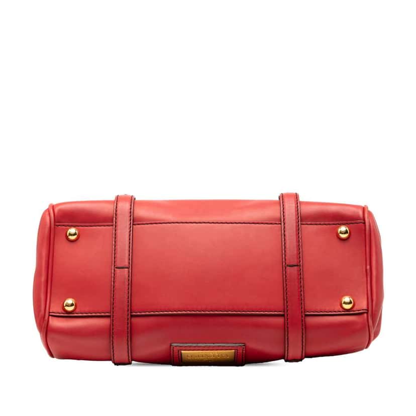 Valentino Leather Handbag Red Leather Very good condition - Inside View