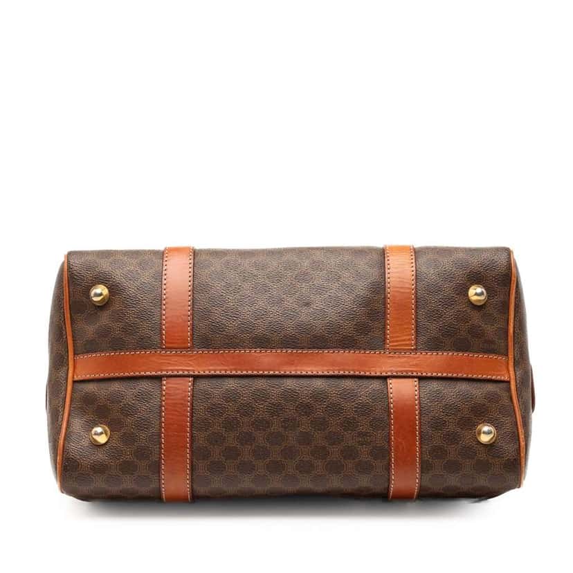 Celine Macadam Coated Canvas Boston Bag Brown Canvas Very good condition - Inside View