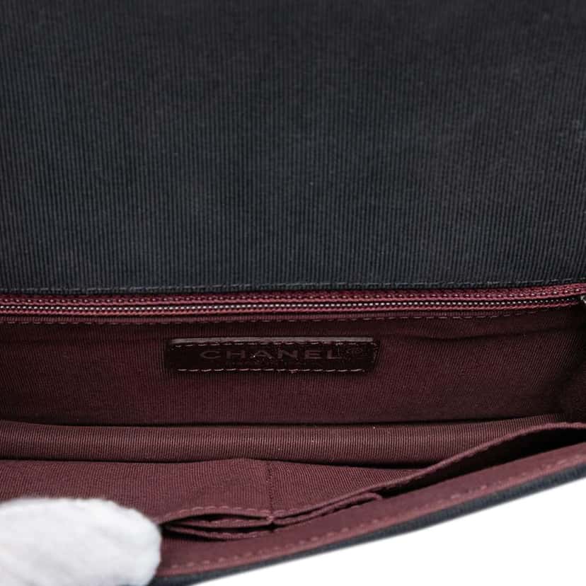 Chanel Small Quilted Calfskin Ballerine Flap Black Leather Very good condition - Model View