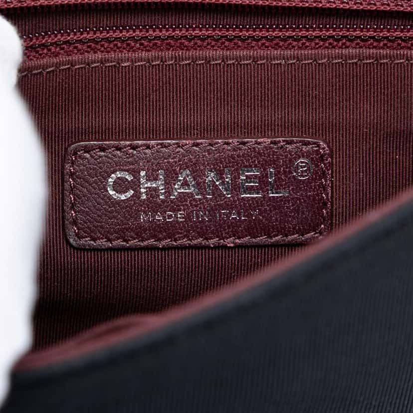 Chanel Small Quilted Calfskin Ballerine Flap Black Leather Very good condition - Box View