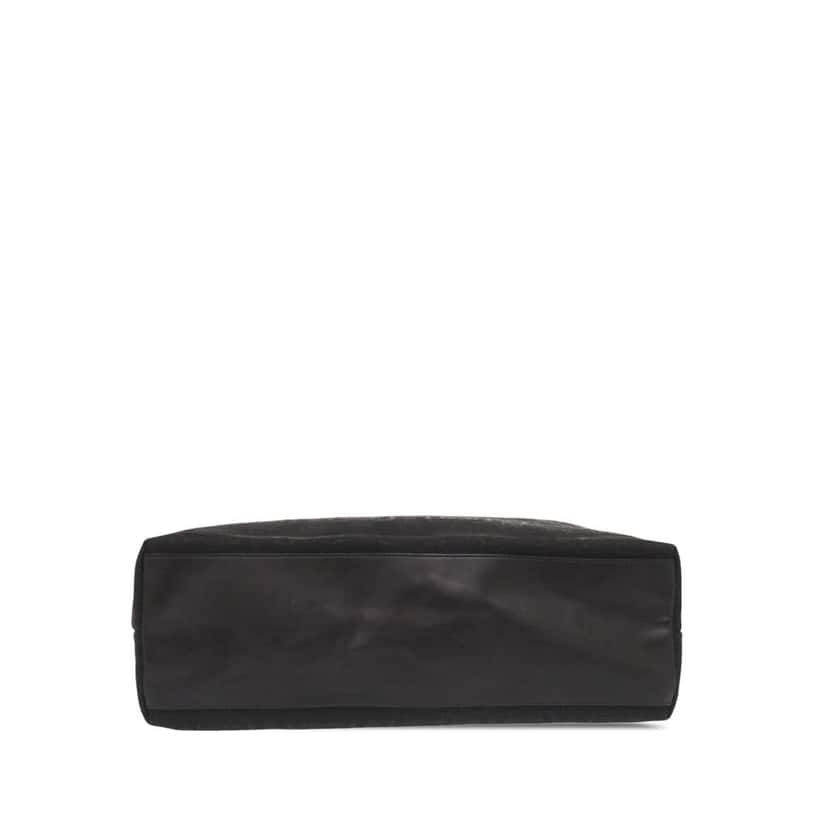 Gucci Large Horsebit Canvas Tote Black Canvas Very good condition - Inside View