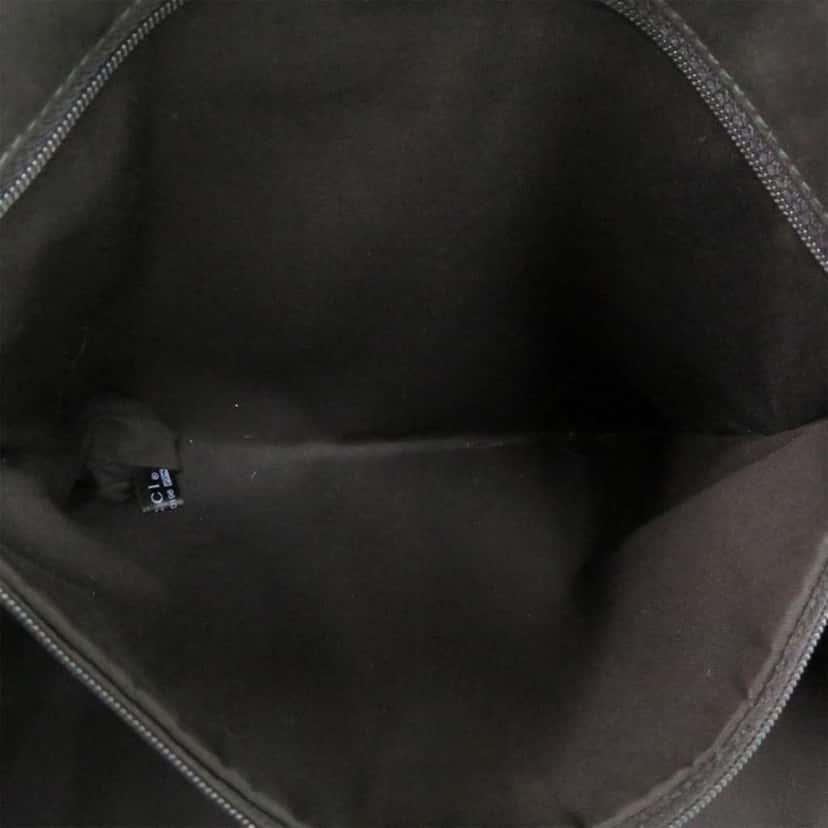 Gucci Large Horsebit Canvas Tote Black Canvas Very good condition - Model View