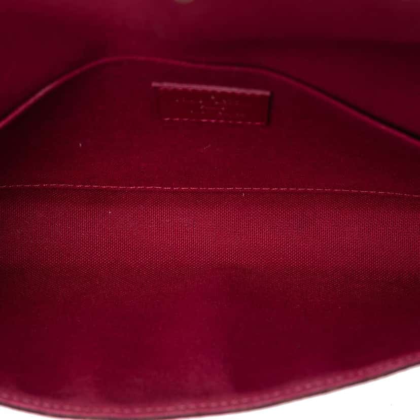 Louis Vuitton Monogram Pochette Felicie Brown Very good condition - Model View