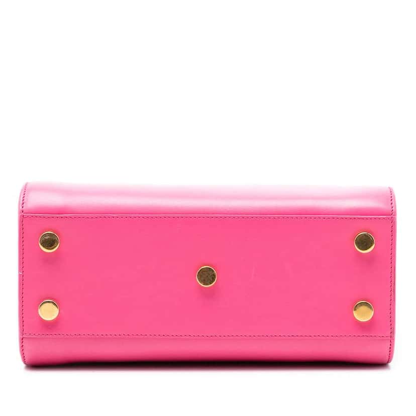 Saint Laurent Nano Leather Sac De Jour Satchel Pink Leather Very good condition - Inside View